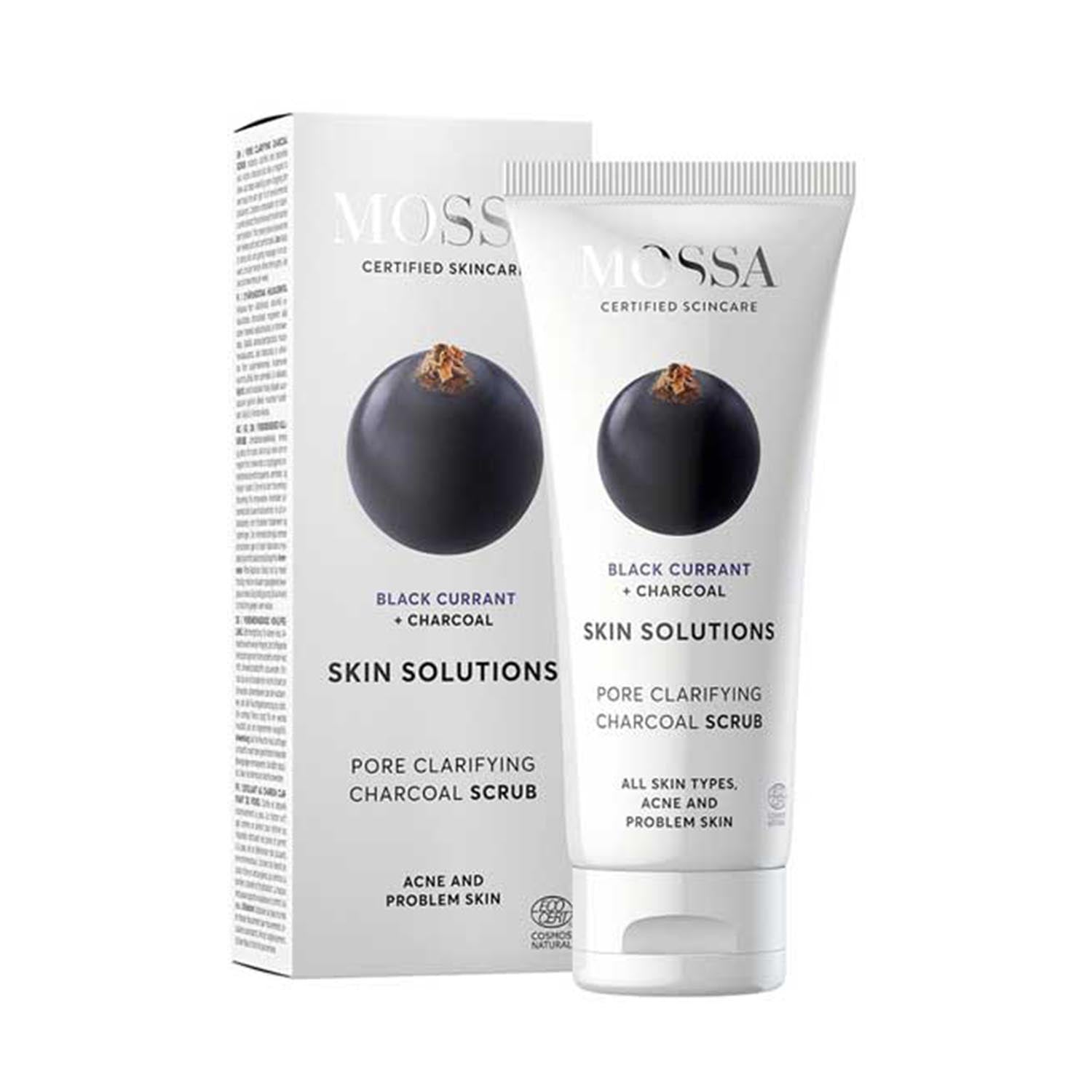 Mossa Skin Solutions Exfoliante Clarificante Carbon Black Currant 60Ml